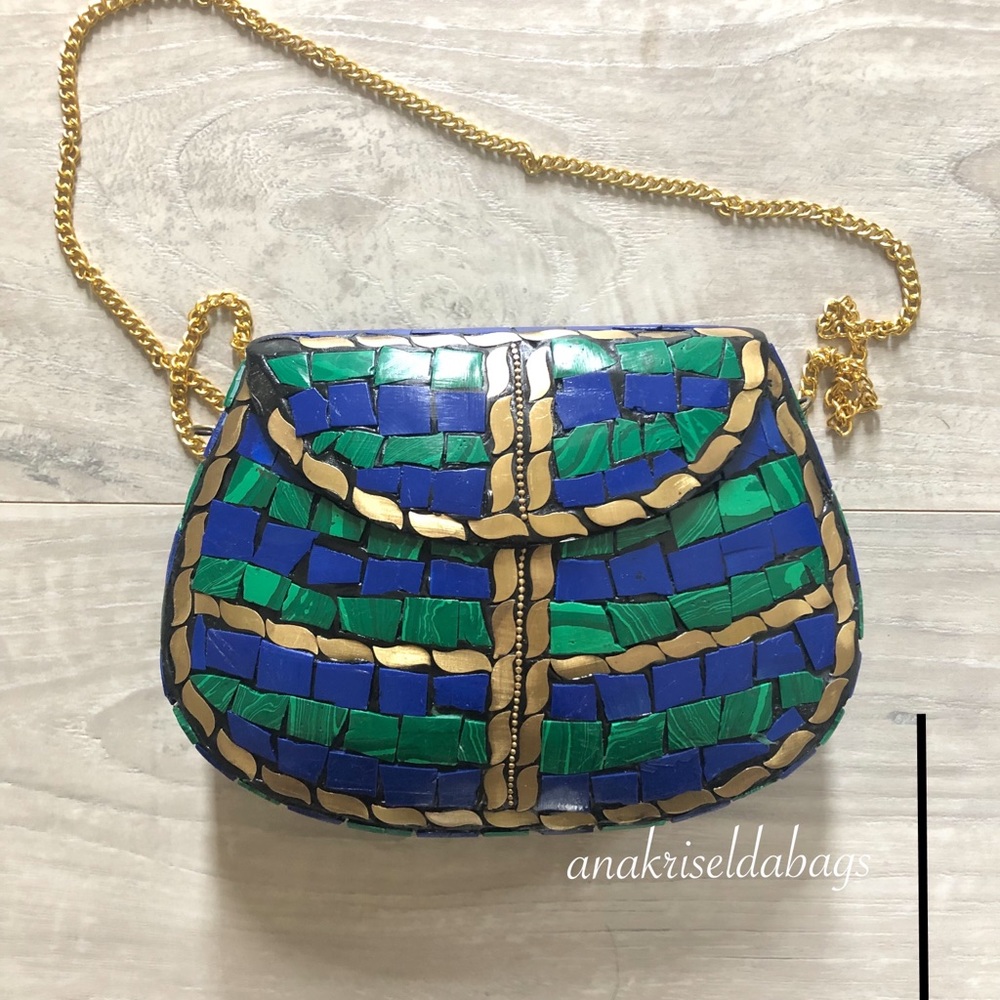 Mosaic Metal Purse